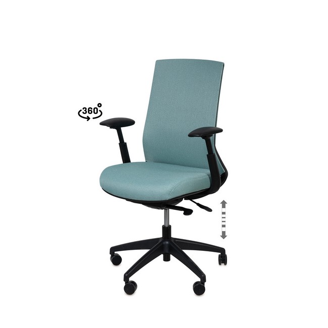 Silla oficina lancaster menta 00OF102028 - Imagen 1
