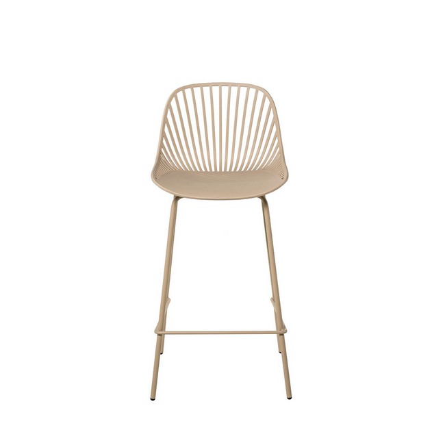 Taburete bajo peyton beige 00SL112025 - Imagen 2