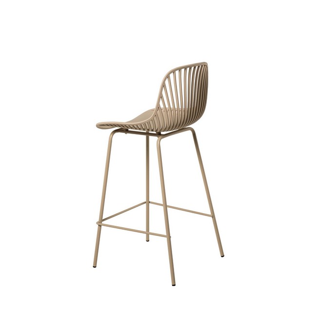Taburete bajo peyton beige 00SL112025 - Imagen 4
