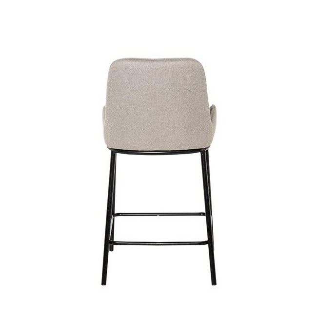 Taburete bajo milton gris claro 00SL117521 - Imagen 4
