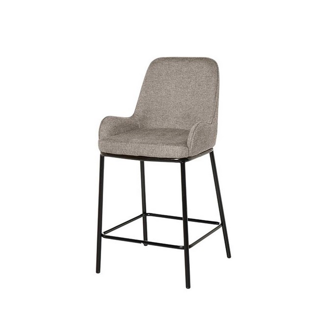 Taburete bajo milton taupe 00SL117530 - Imagen 1
