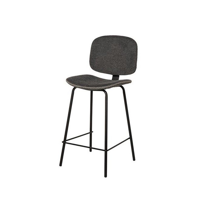 Taburete logan gris oscuro 00SL118322 - Imagen 1