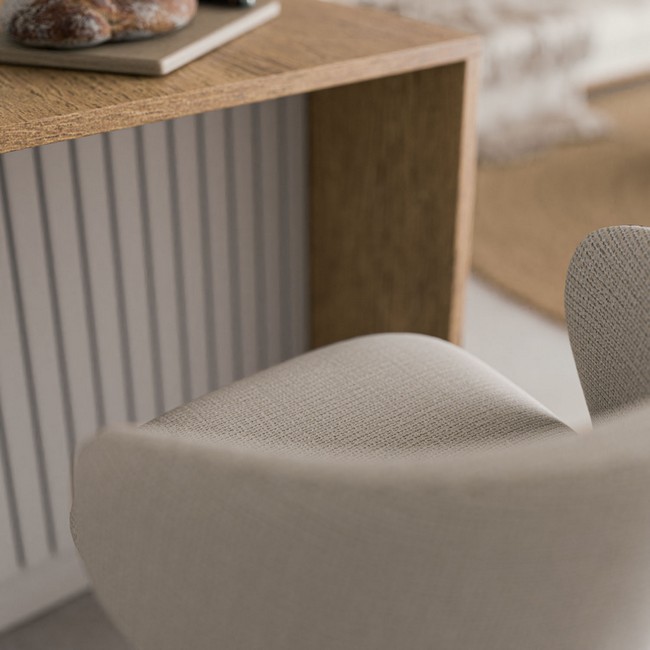 Taburete beige 00SL118925 - Imagen 6