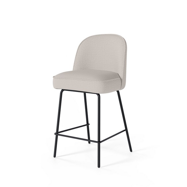 Taburete bajo nelson beige 00SL120825 - Imagen 2