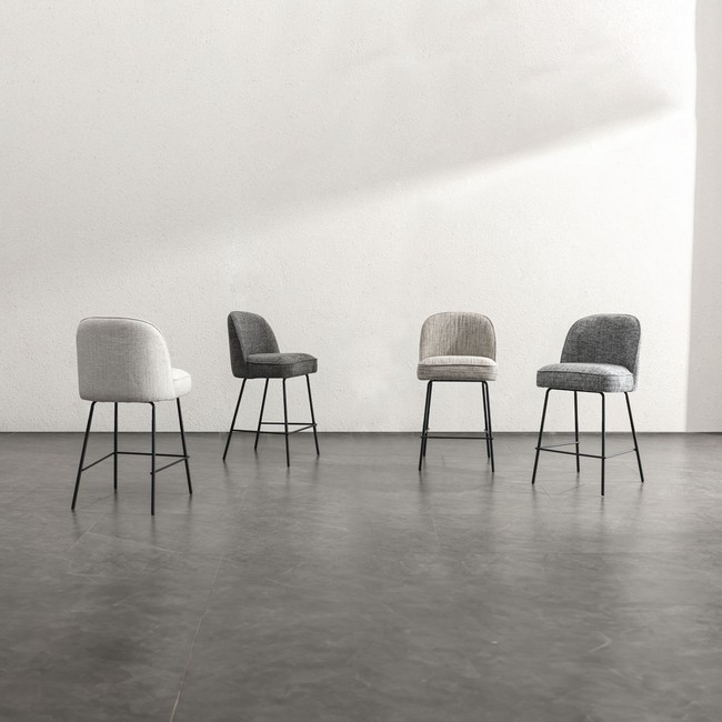 Taburete bajo nelson beige 00SL120825 - Imagen 7