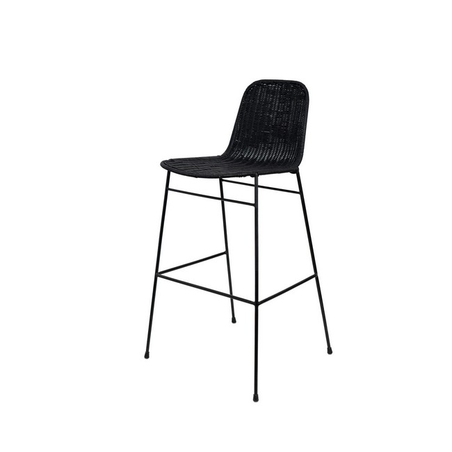 Taburete carlo negro 00SL121801 - Imagen 1