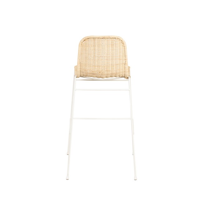 Taburete carlo natural-blanco 00SL121817 - Imagen 5