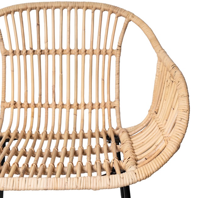 Taburete gian natural-negro 00SL122307 - Imagen 6