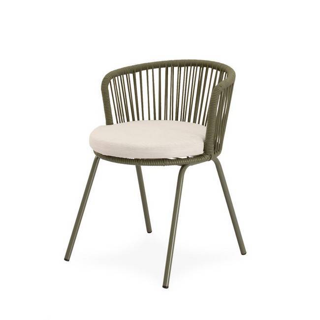 Silla exterior vilma verde 00SL500128 - Imagen 1