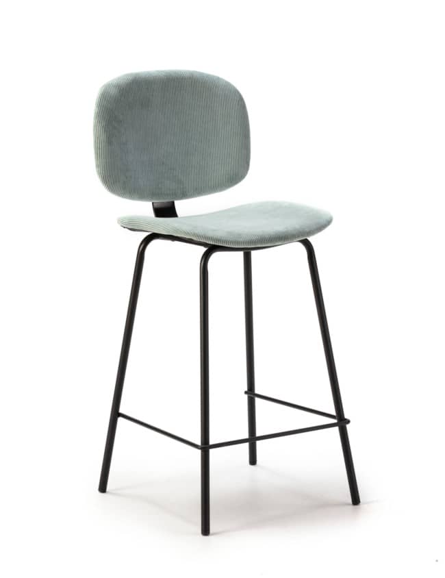 Taburete arus 65cm aguamarina-pata negra 2p-caja 15882 - Imagen 7