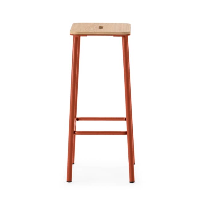 Taburete abba roble-pata teja 2p-caja 19002 - Imagen 6