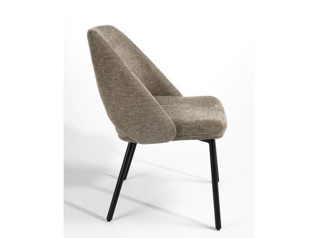 Silla beirut color marron asiento respaldo tapizados BGL-BEIRUT-MARRON - Imagen 12