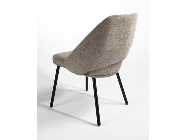 Silla beirut color marron asiento respaldo tapizados BGL-BEIRUT-MARRON - Imagen 13