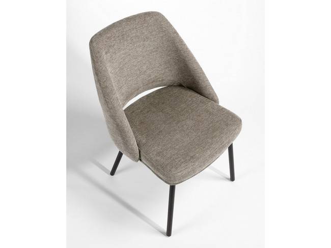 Silla beirut color marron asiento respaldo tapizados BGL-BEIRUT-MARRON - Imagen 14