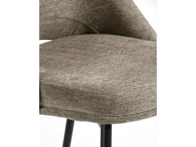 Silla beirut color marron asiento respaldo tapizados BGL-BEIRUT-MARRON - Imagen 15