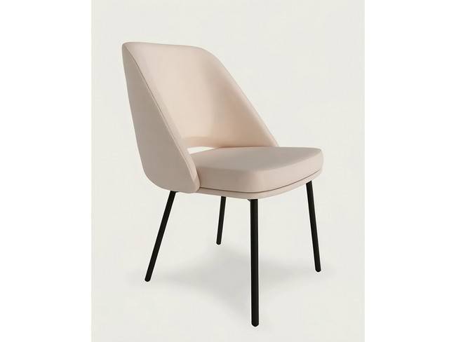 Silla beirut color marron asiento respaldo tapizados BGL-BEIRUT-MARRON - Imagen 8