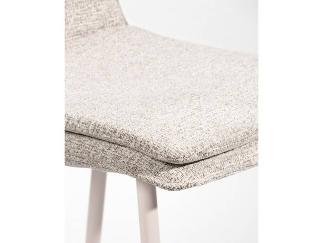 Silla cascais tapizado nacar patas metálicas marfil BGL-CASCAIS - Imagen 7