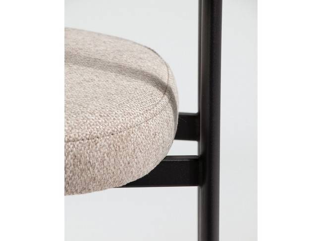 Silla durban tapizado marrón patas metálicas negras BGL-DURBAN - Imagen 11