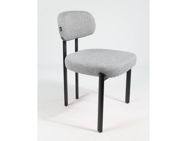 Silla durban tapizado marrón patas metálicas negras BGL-DURBAN - Imagen 3