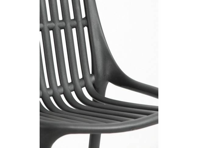 Silla apilable polipropileno moderna color grafito, para BGL-MILAN-GRAFITO - Imagen 11