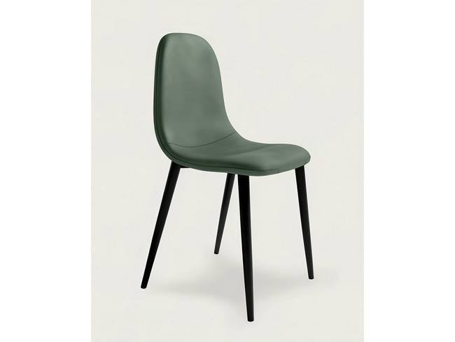 Silla comedor moderna color gris claro, patas BGL-OPORTO-GRIS - Imagen 3