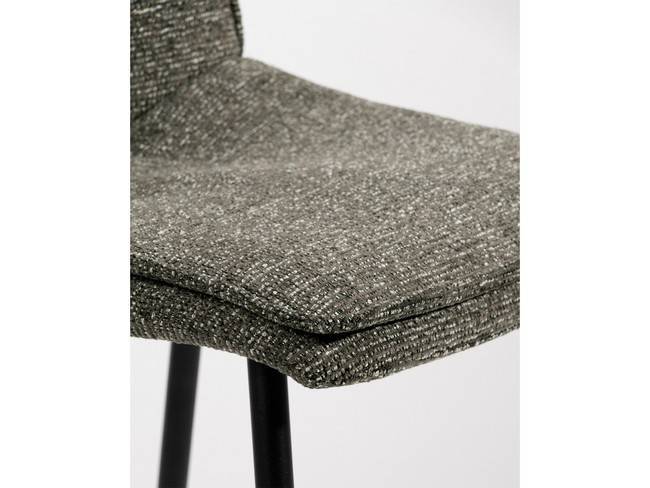 Silla parma tapizado antracita patas metálicas negras BGL-PARMA - Imagen 8