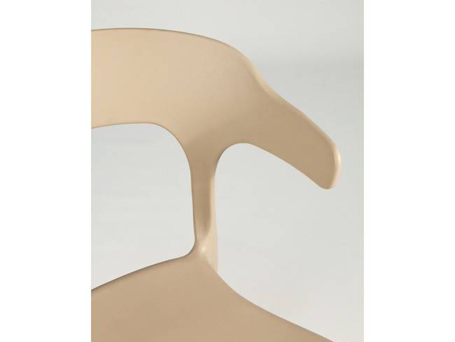 Silla apilable polipropileno moderna color arena BGL-PISA-ARENA - Imagen 7
