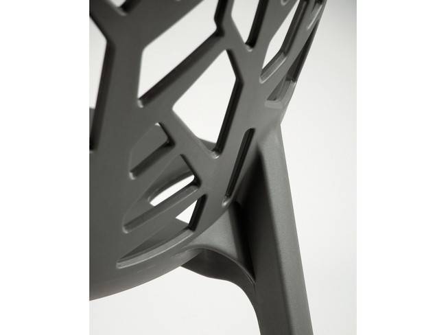 Silla apilable polipropileno moderna color grafito BGL-PRAGA-GRAFITO - Imagen 11