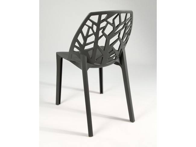 Silla apilable polipropileno moderna color grafito BGL-PRAGA-GRAFITO - Imagen 7
