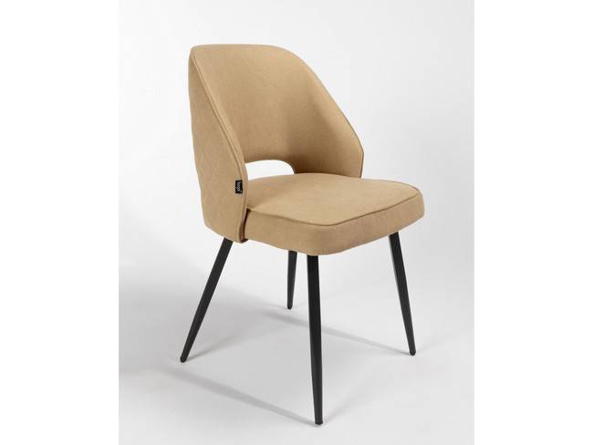 Silla moderna gris claro patas negras BGL-SICILIA-GRISPERLA - Imagen 3