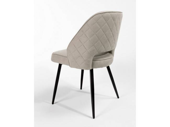 Silla moderna gris claro patas negras BGL-SICILIA-GRISPERLA - Imagen 7