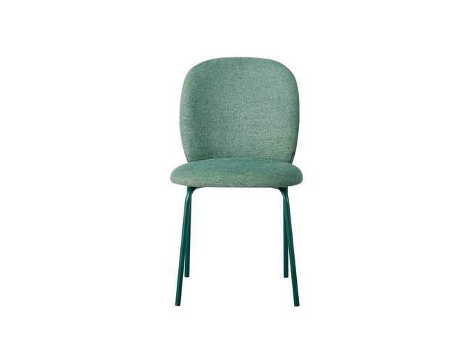 Silla kloe pata metalica juego varios tapizados KLOE-VIALE - Imagen 2