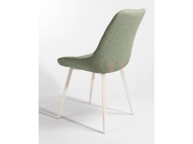Silla comedor moderna helsinki patas marfil metal SILLA-HELSINKI-PATAS-MARFIL-VERDE-38 - Imagen 10