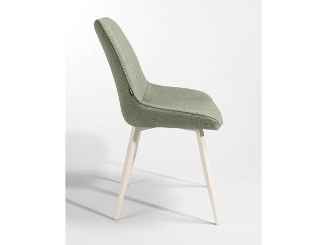 Silla comedor moderna helsinki patas marfil metal SILLA-HELSINKI-PATAS-MARFIL-VERDE-38 - Imagen 9