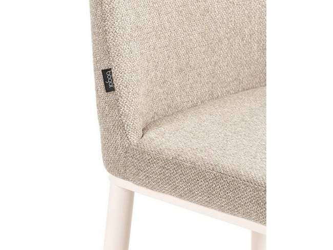 Silla comedor moderna modelo tromso patas metal SILLA-TROMSO-PATAS-MARFIL-MARRON-12 - Imagen 13