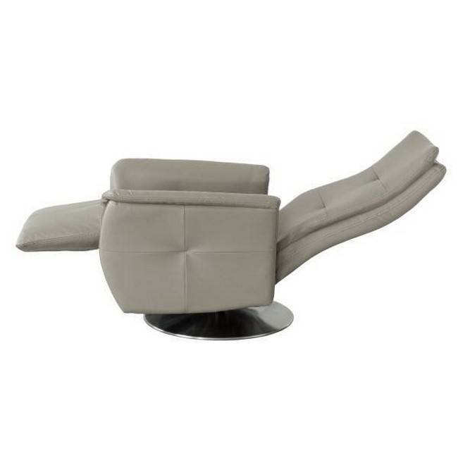  sillon modelo  morfeo piel  color  piedra relax manual. Modelo 10145019000087, imagen 3