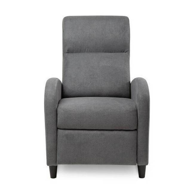 Sillón modelo Gante gris con ajuste manual.