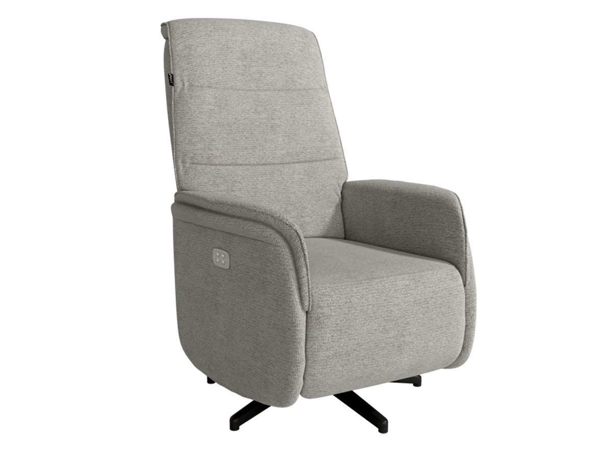  sillón relax motorizado con estructura de hierro y asiento reforzado. acabados en gris, perla, pizarra o tierra.. Modelo ANAIS-ELECTRICO, imagen 2