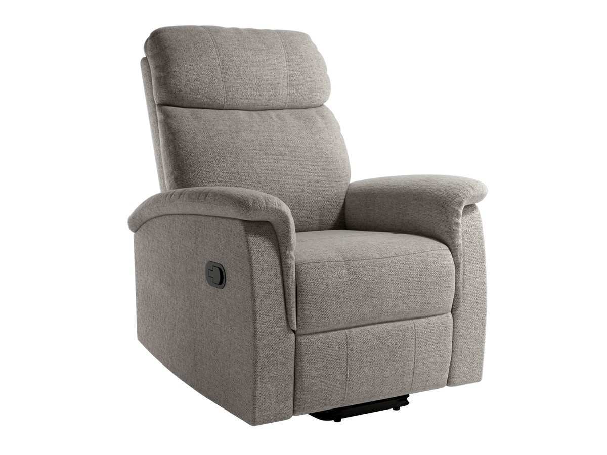  sillón relax de palanca manual, estructura de hierro, asiento con muelles. acabados en gris, perla, pizarra o tierra. . Modelo MANUAL-MIA, imagen 3