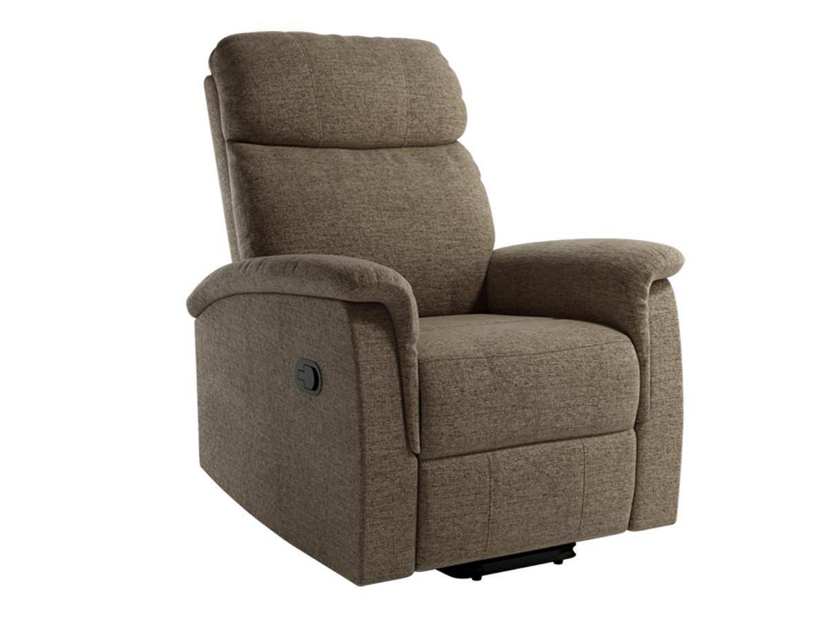  sillón relax de palanca manual, estructura de hierro, asiento con muelles. acabados en gris, perla, pizarra o tierra. . Modelo MANUAL-MIA, imagen 5