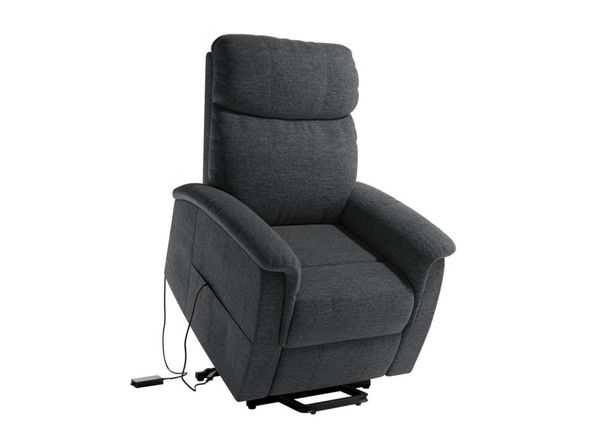  sillón elevador con estructura de hierro, asiento resistente. disponible en gris, perla, pizarra o tierra.. Modelo POWERLIFT-MIA, imagen 4