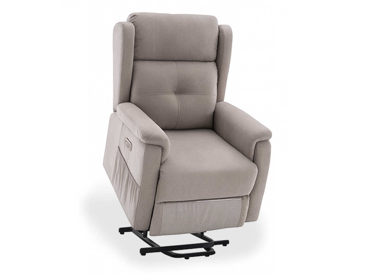  sillón relax powerlift levantapersonas con entrega inmediata 7dias. disponible en gris o beige.. Modelo POWERLIFT-RELAX-132-SZ, imagen 2