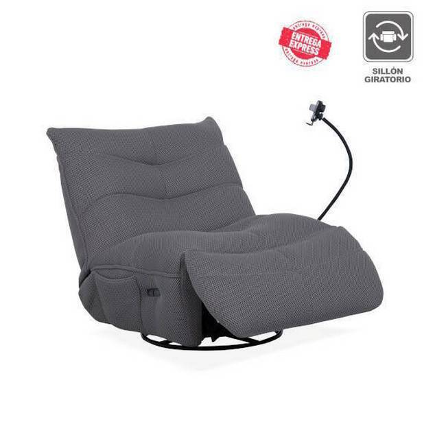 Sillon modelo dimian motor electrico cargador tela 10145019000171 - Imagen 1