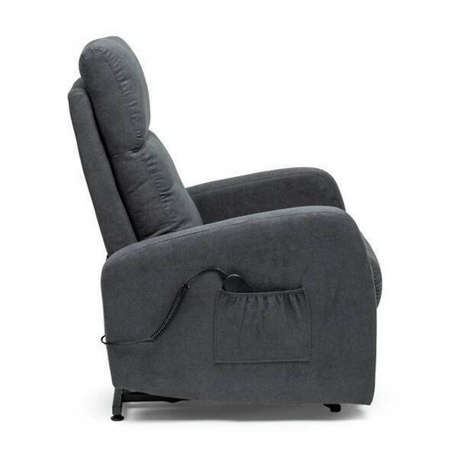 Sillon modelo lido powerlift tela color gris 10145043000039 - Imagen 5