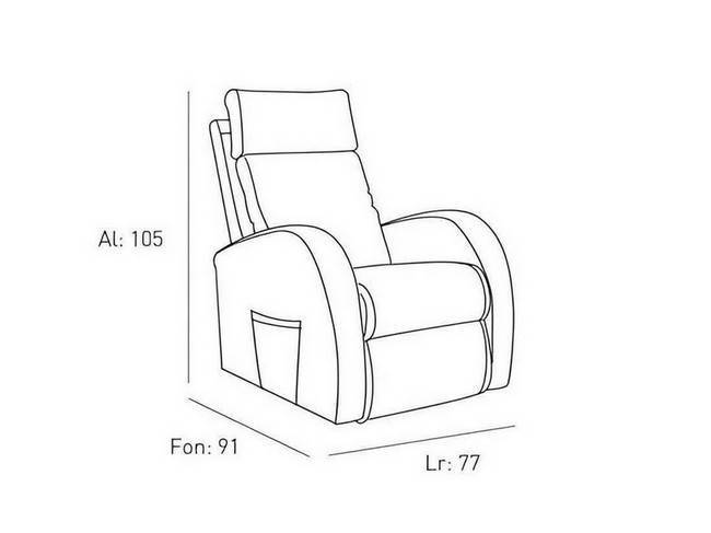  KLF-SILLON-RELAX-70 imagen 3