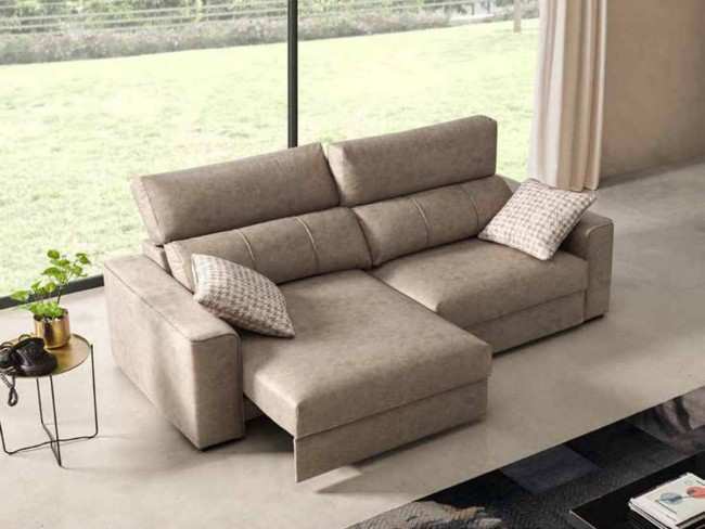 el modelo en cuestión es un sofá que tiene la funcionalidad de transformarse en una cama. esta característica lo convierte en una opción versátil y práctica para aprovechar el espacio y proporcionar una solución adicional para el descanso. Modelo SMG-THIAGO-SOFA