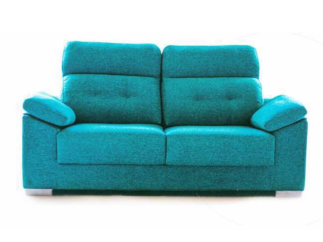 el sofá fijo de 196 cm ofrece gran comodidad con sus asientos de espuma de 30kg, respaldos altos y brazos acolchados con fibra hueca. opcion deslizante disponible Modelo SOFA-3P-LOGAN-KLY