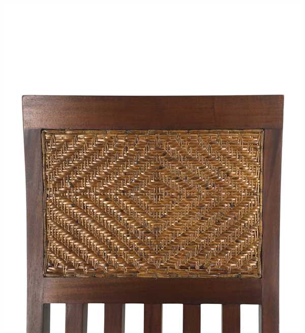 Silla flamingo barrotes verticales rattan 45x50x110 140327 - Imagen 3