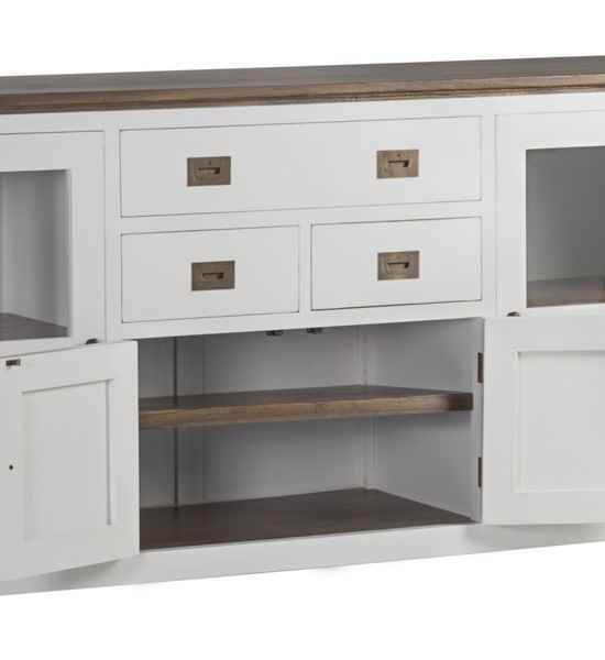 Bufet everest 3 cajones 4 puertas 180x45x90 314001 - Imagen 4