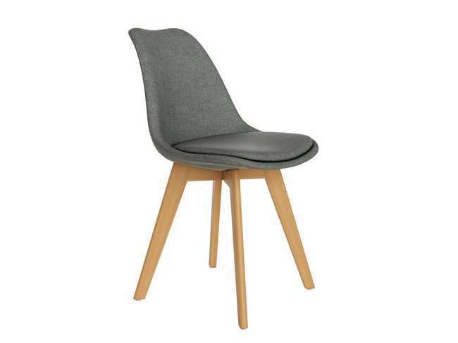 silla madera tapizada Modelo BGL-AMSTERDAM-GRIS